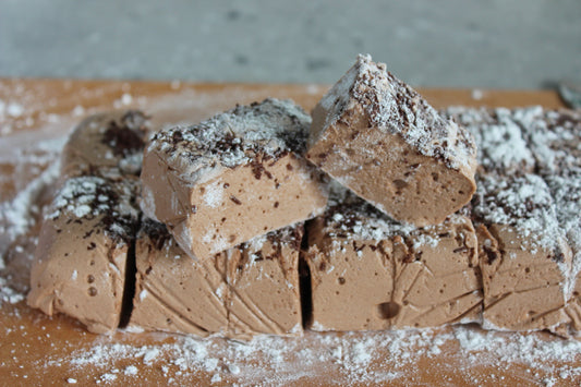 Cocoa Marshmallow with Chocolate Hail